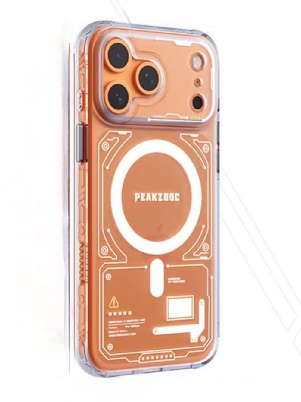 Transparent MagSafe-Compatible Phone Case - Picture 2 of 10